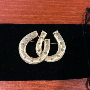 Horseshoe Brooche